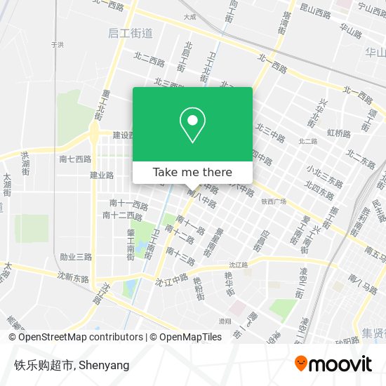铁乐购超市 map