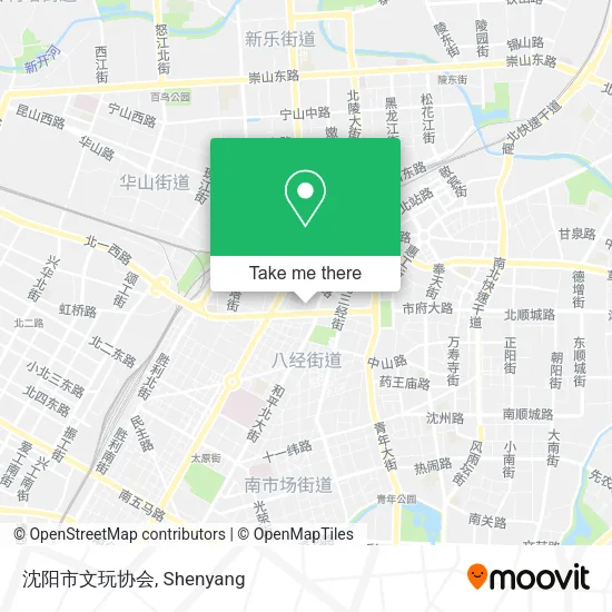 沈阳市文玩协会 map