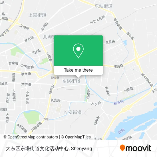 大东区东塔街道文化活动中心 map