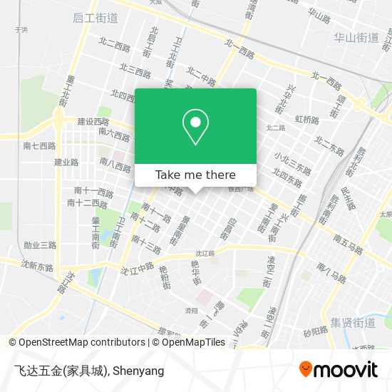 飞达五金(家具城) map