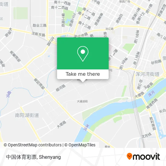 中国体育彩票 map