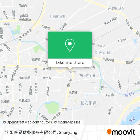 沈阳账易财务服务有限公司 map