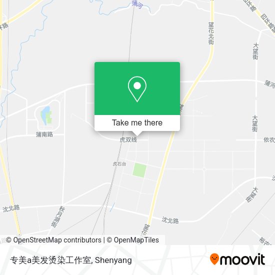 专美a美发烫染工作室 map