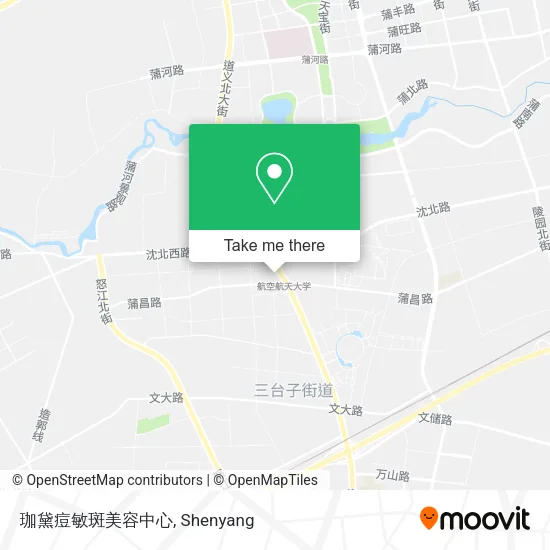 珈黛痘敏斑美容中心 map