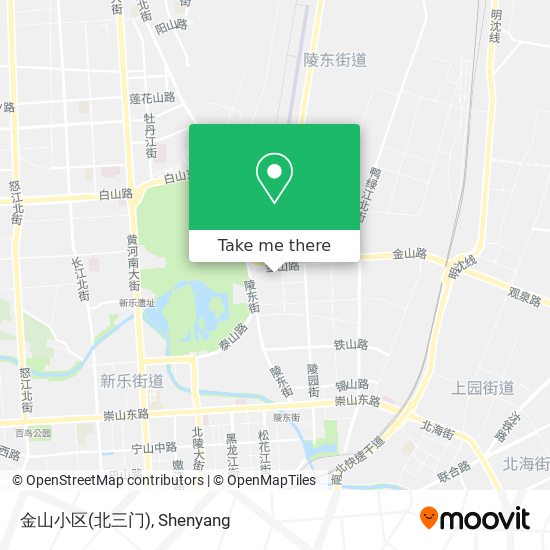 金山小区(北三门) map