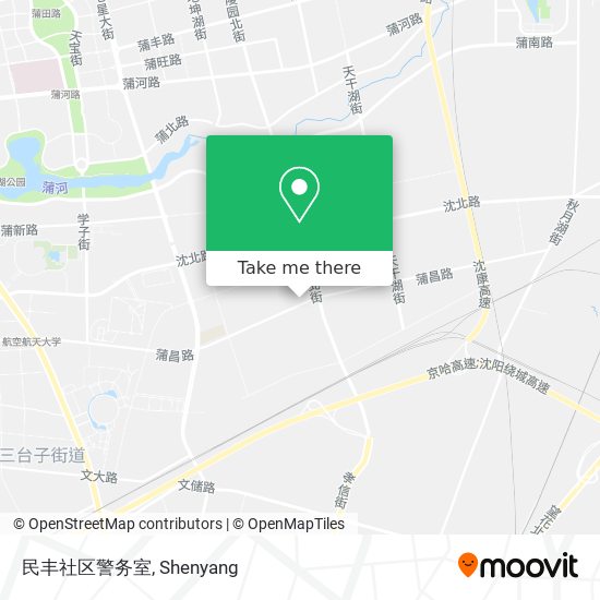 民丰社区警务室 map