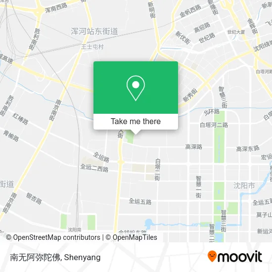 南无阿弥陀佛 map
