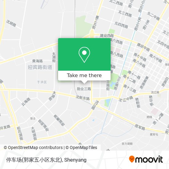 停车场(郭家五小区东北) map