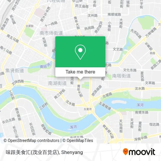 味跟美食汇(茂业百货店) map