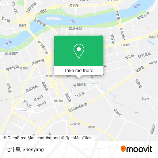 七斗星 map