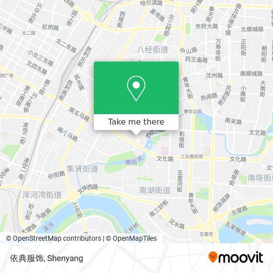 依典服饰 map