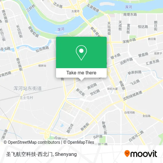 圣飞航空科技-西北门 map