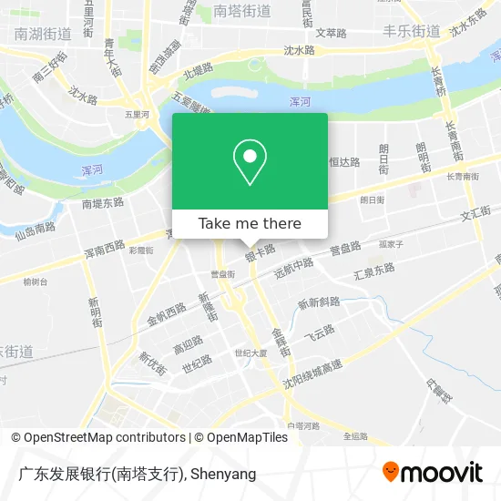 广东发展银行(南塔支行) map