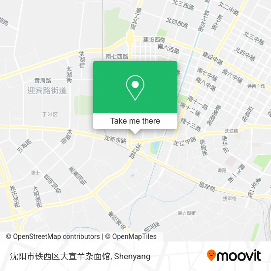 沈阳市铁西区大宣羊杂面馆 map