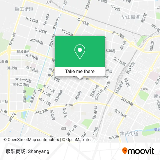 服装商场 map