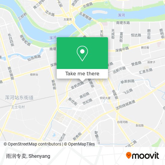 雨润专卖 map