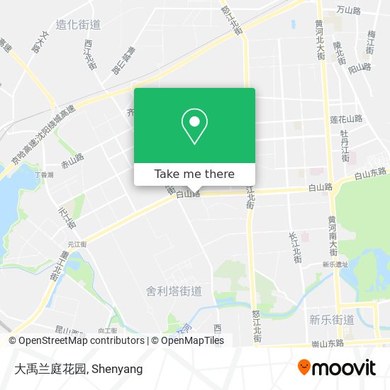 大禹兰庭花园 map