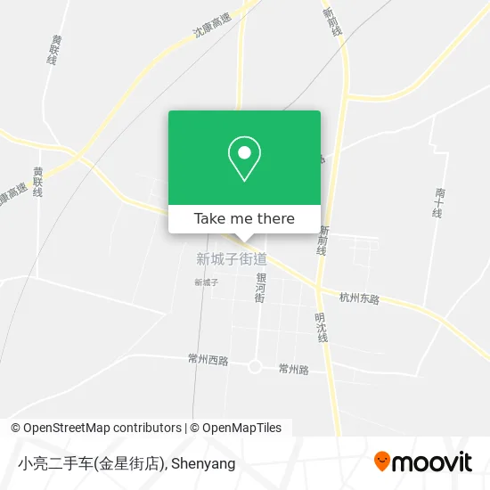 小亮二手车(金星街店) map