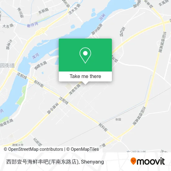 西部壹号海鲜串吧(浑南东路店) map