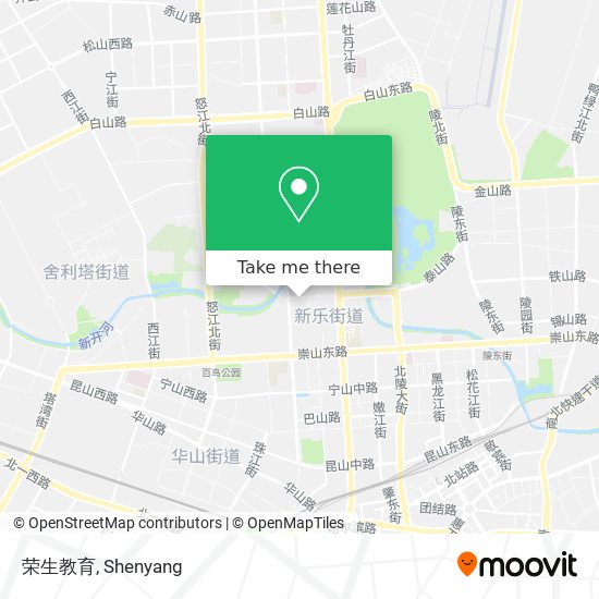 荣生教育 map