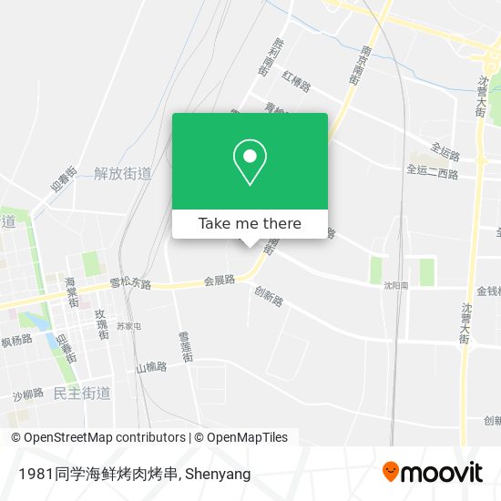 1981同学海鲜烤肉烤串 map