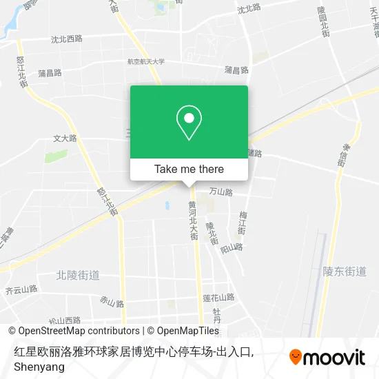 红星欧丽洛雅环球家居博览中心停车场-出入口 map