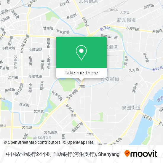 中国农业银行24小时自助银行(河沿支行) map