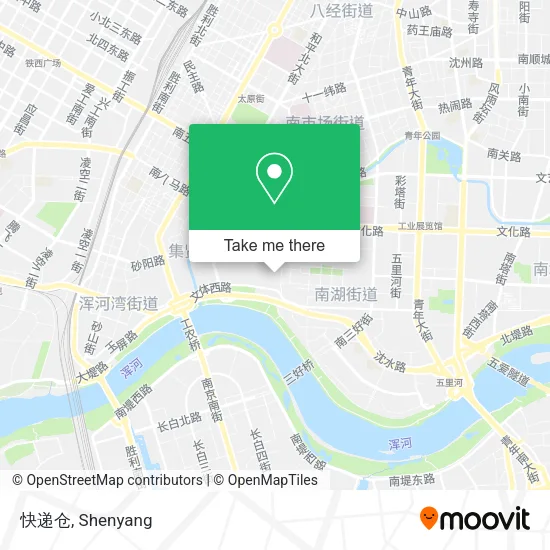 快递仓 map