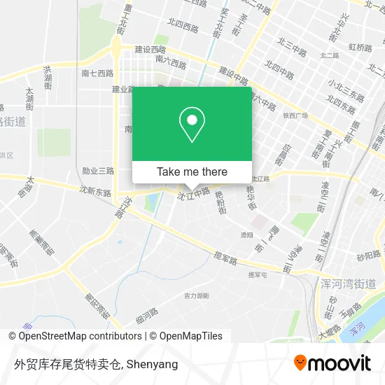 外贸库存尾货特卖仓 map