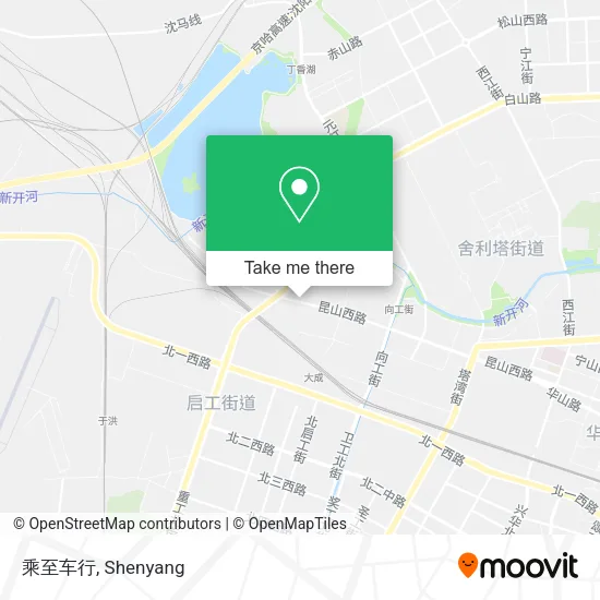 乘至车行 map