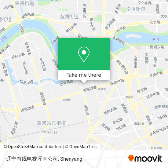 辽宁有线电视浑南公司 map