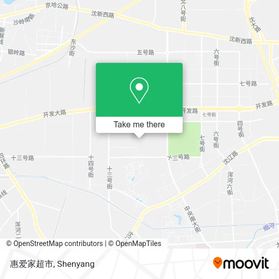 惠爱家超市 map