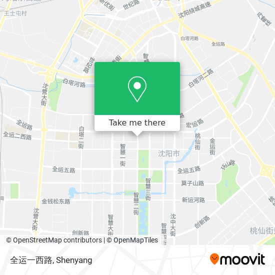 全运一西路 map