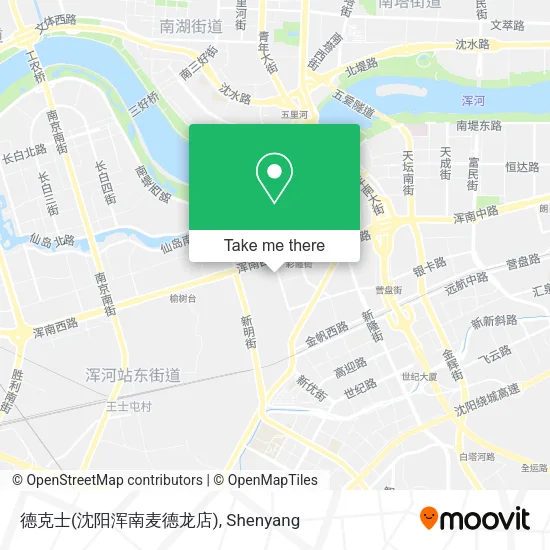 德克士(沈阳浑南麦德龙店) map