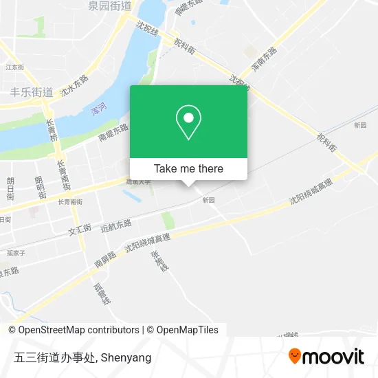 五三街道办事处 map