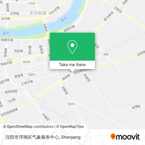 沈阳市浑南区气象服务中心 map