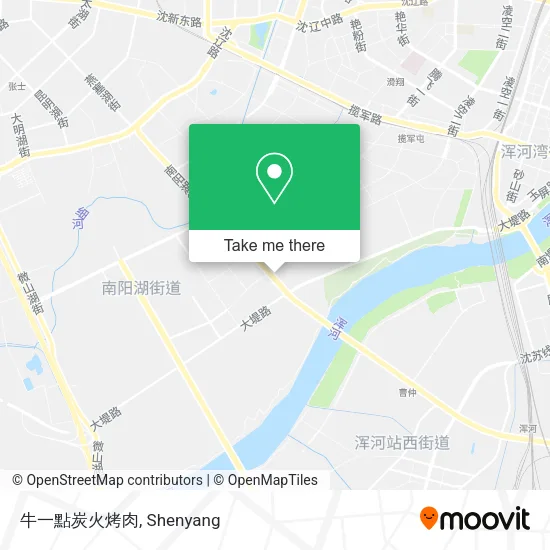 牛一點炭火烤肉 map