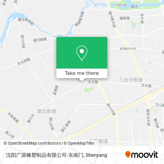 沈阳广源橡塑制品有限公司-东南门 map