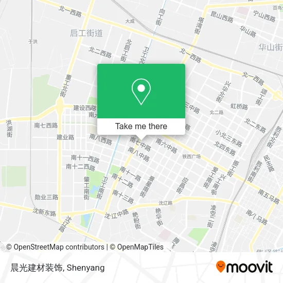 晨光建材装饰 map