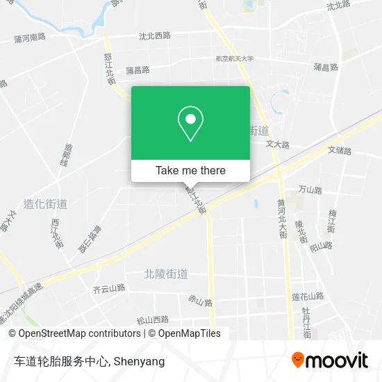 车道轮胎服务中心 map