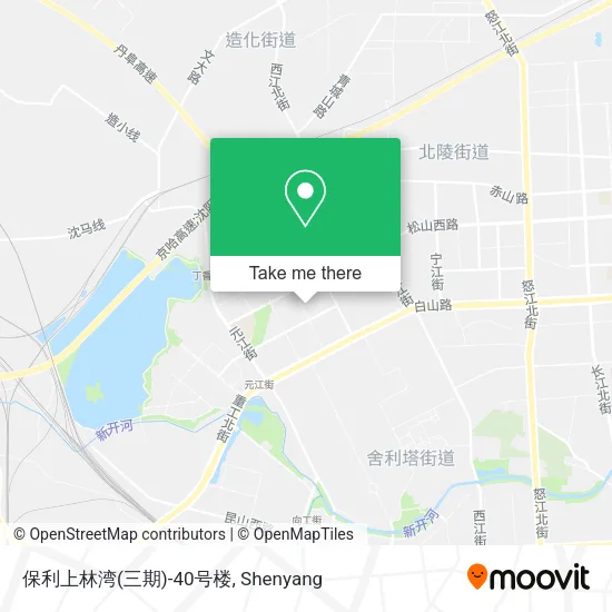 保利上林湾(三期)-40号楼 map