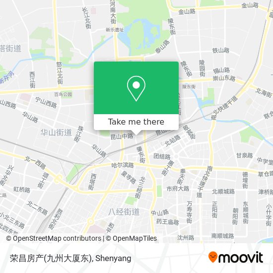 荣昌房产(九州大厦东) map