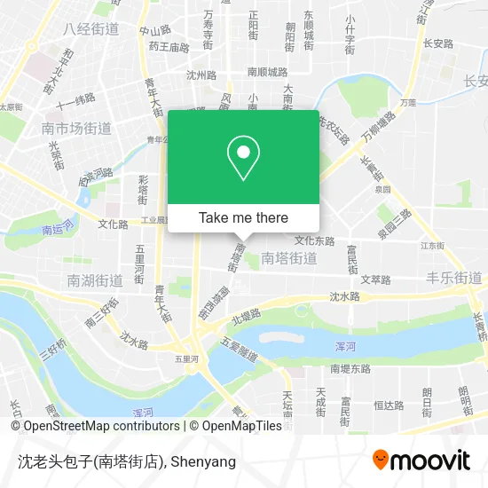 沈老头包子(南塔街店) map