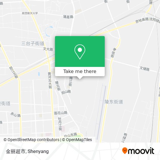 金丽超市 map