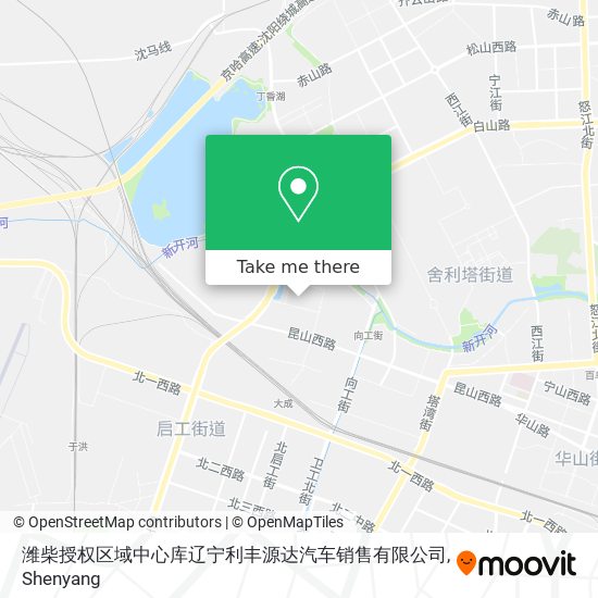 潍柴授权区域中心库辽宁利丰源达汽车销售有限公司 map