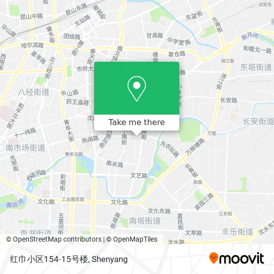 红巾小区154-15号楼 map