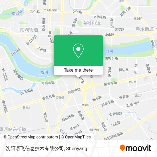 沈阳语飞信息技术有限公司 map