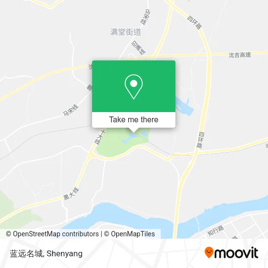 蓝远名城 map