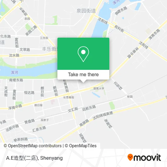 A.E造型(二店) map