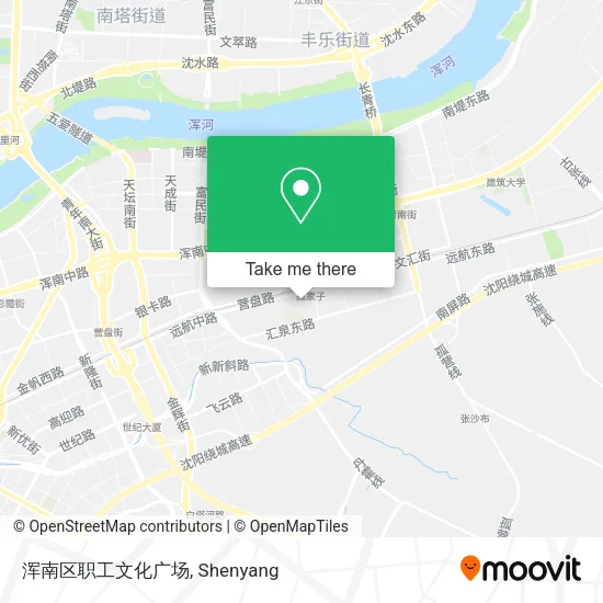 浑南区职工文化广场 map